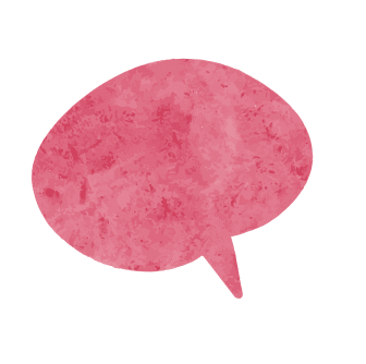 Red speech bubble